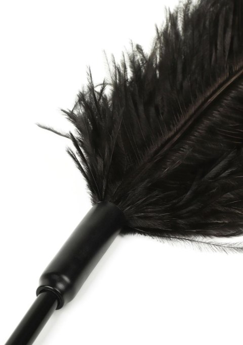 Piórko do łaskotania czarne Double Feather Tickler Black SCALA