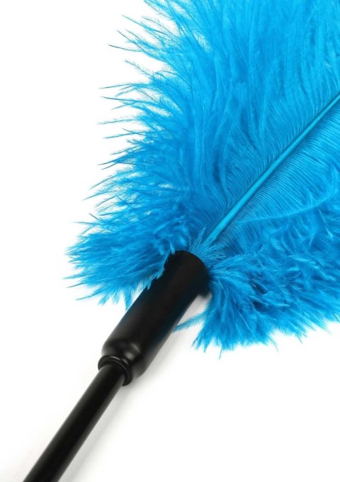 Piórko do łaskotania błękitne Double Feather Tickler Skyblue SCALA
