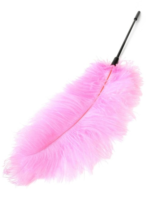 Piórko do łaskotania różowe Double Feather Tickler Pink SCALA