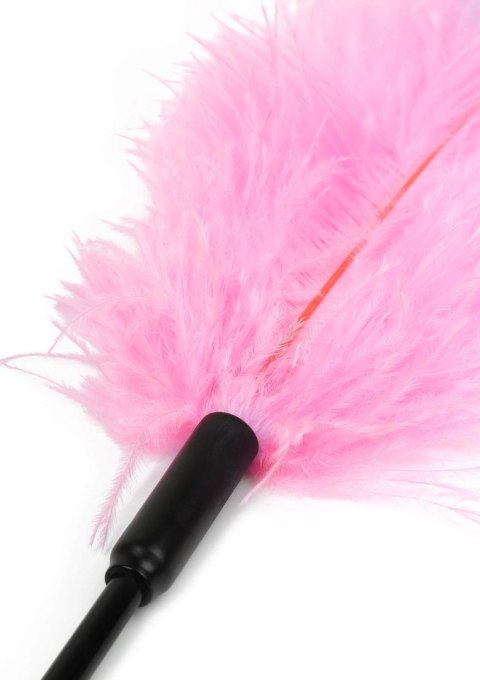 Piórko do łaskotania różowe Double Feather Tickler Pink SCALA