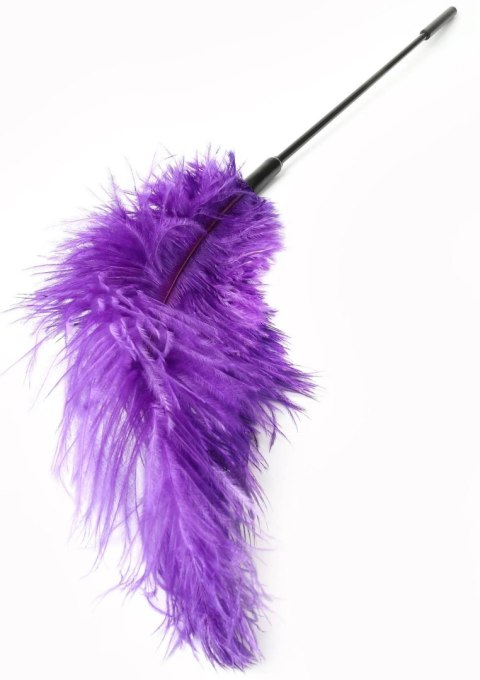 Piórko do łaskotania fioletowe Double Feather Tickler Purple SCALA