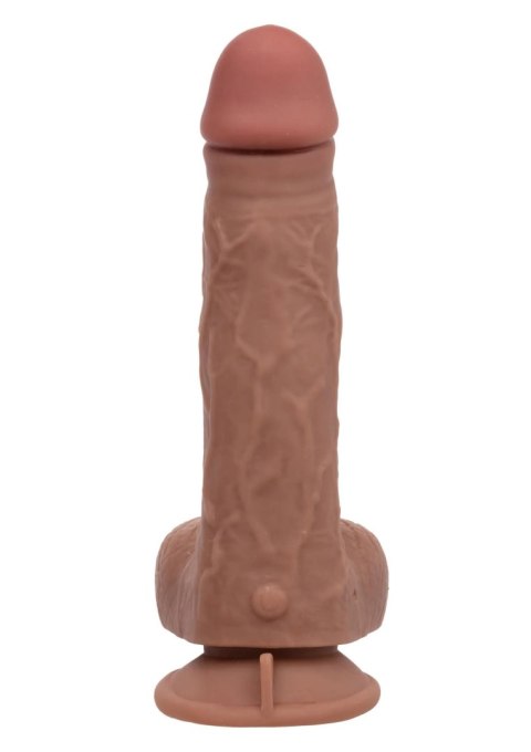 Wibrator Teleskopowy z Funkcją Pchnięć i Przyssawką – The Thrusting Jack Hammer
