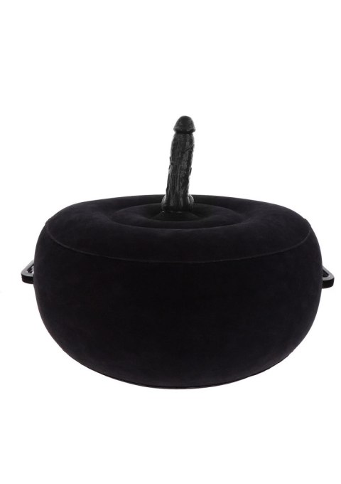 Piłka miłości czarna Inflatable Fuck Seat w. Remote