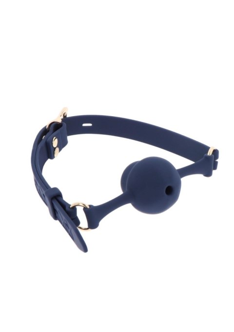 Knebel niebieski Silicone Mouth Gag