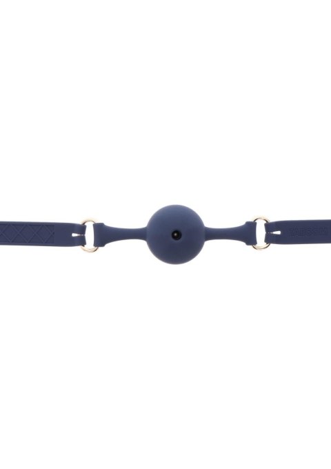 Knebel niebieski Silicone Mouth Gag