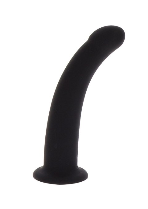Dildo silikonowe do Strap-On czarne 14cm Dong Medium Black Taboom SCALA