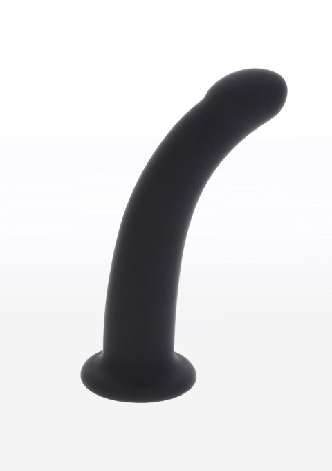 Dildo silikonowe do Strap-On czarne 14cm Dong Medium Black Taboom SCALA