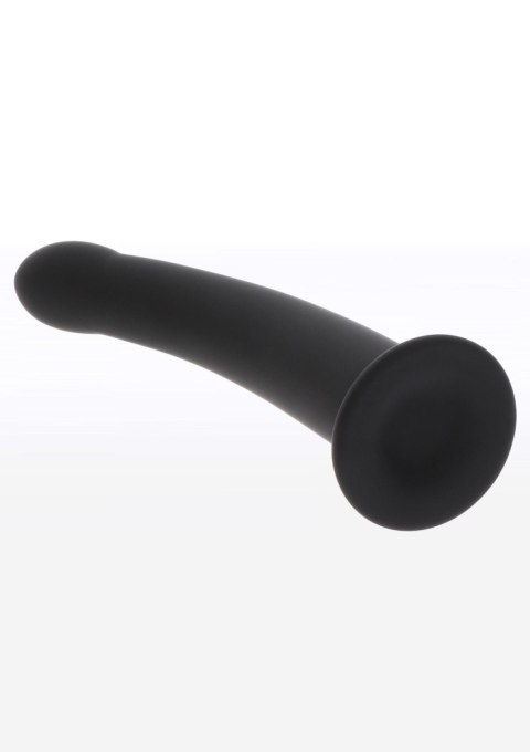 Dildo silikonowe do Strap-On czarne 14cm Dong Medium Black Taboom SCALA