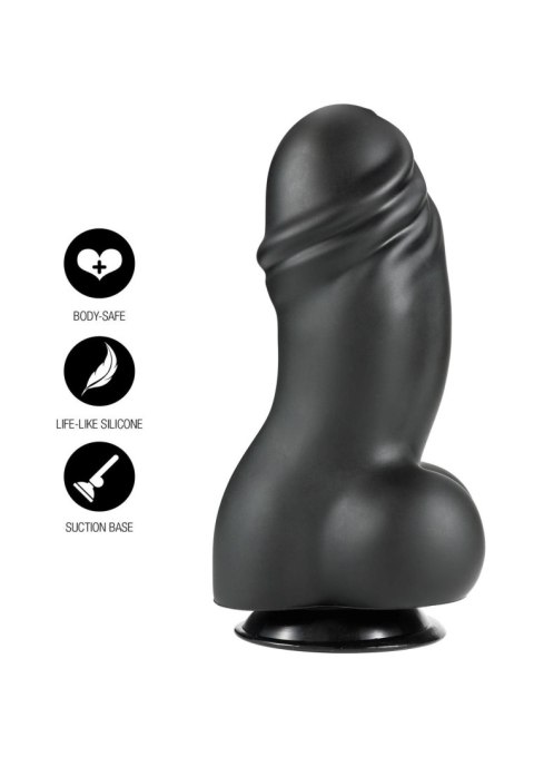 Dildo z przyssawką czarne 27cm INFERNO Fat Boys Dildo PVC SCALA