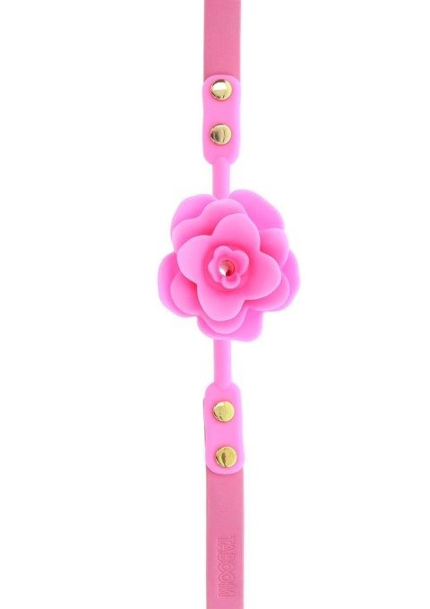 Knebel do ust róża różowy Mouth Gag Taboom