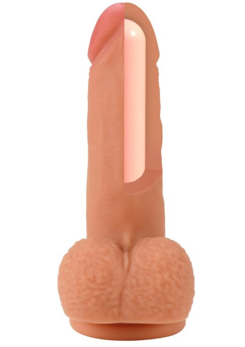 Dildo realistyczne naturalne 18cm INFERNO SCALA