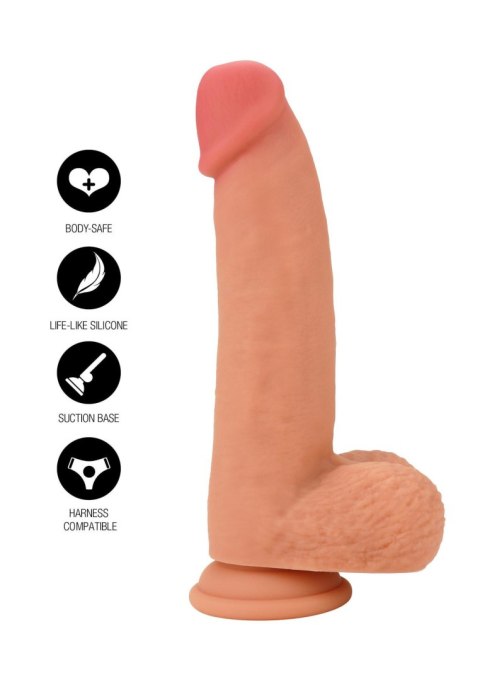 Dildo realistyczne naturalne 18cm INFERNO SCALA