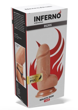 Dildo realistyczne naturalne 14cm SCALA