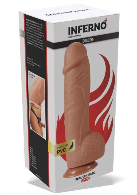 Dildo realistyczne naturalne 25cm SCALA
