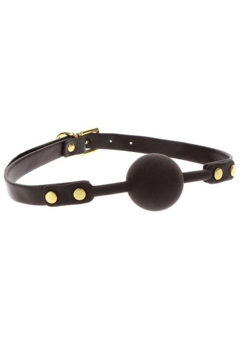 Knebel do ust czarny Studded Mouth Gag