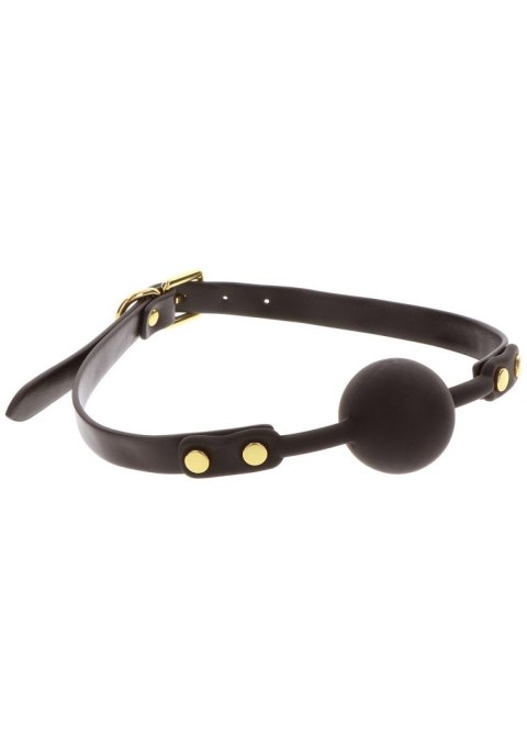 Knebel do ust czarny Studded Mouth Gag