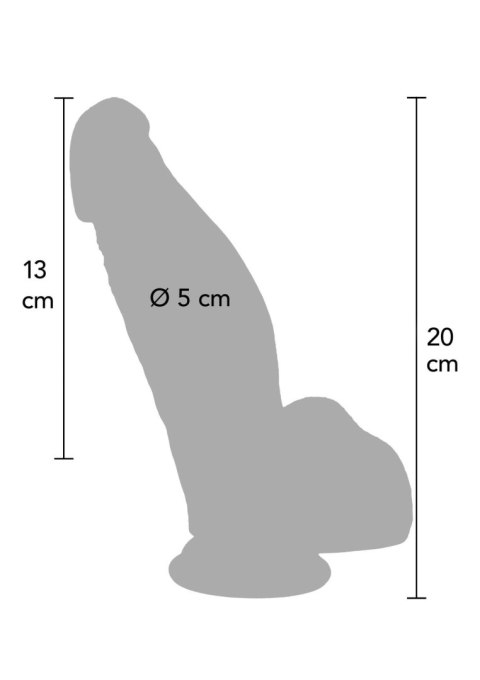 Dildo realistyczne 18cm Ultra Realistic Dildo Silicone SCALA