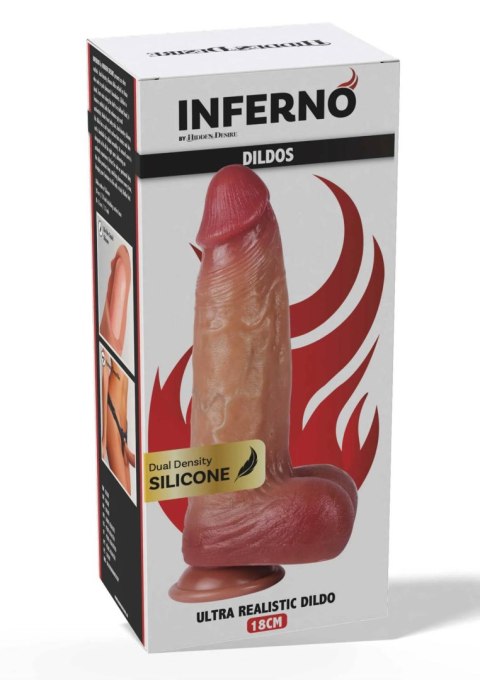 Dildo realistyczne 18cm Ultra Realistic Dildo Silicone SCALA