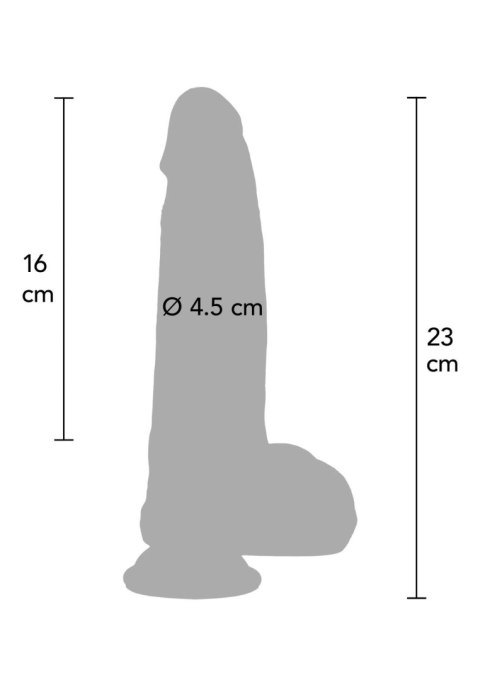 Dildo realistyczne 18cm Ultra Realistic Dildo Silicone SCALA
