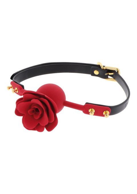 Knebel w ształcie róży czerwony Wild Roses Ball Gag SCALA