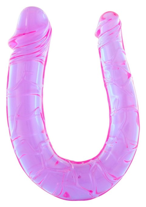 Dildo podwójne fioletowe 34cm Double Mini Dong Twinhead Purple SCALA