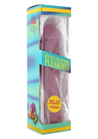 Dildo różowe 20.7cm Jelly Dong Purple SCALA