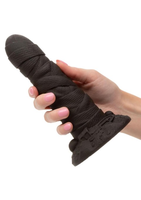 Dildo silikonowe czarne 18.5cm The Mummy Dong SCALA