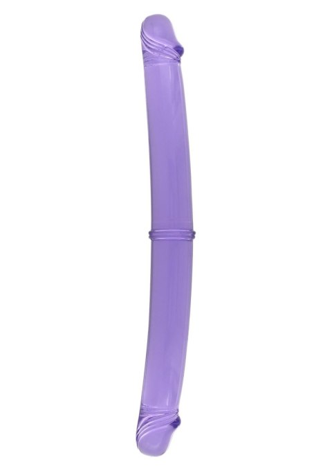 Dildo podwójne fioletowe 32.5cm Double Dong Purple Twinzer SCALA