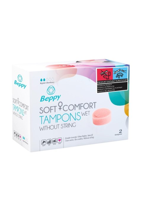 Tampony Beppy Soft & Comfort Wet 2szt. Natural