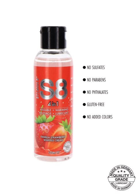 Lubrykant smakowy truskawka i wanilia S8 4in1 Dessert Lube 125ml