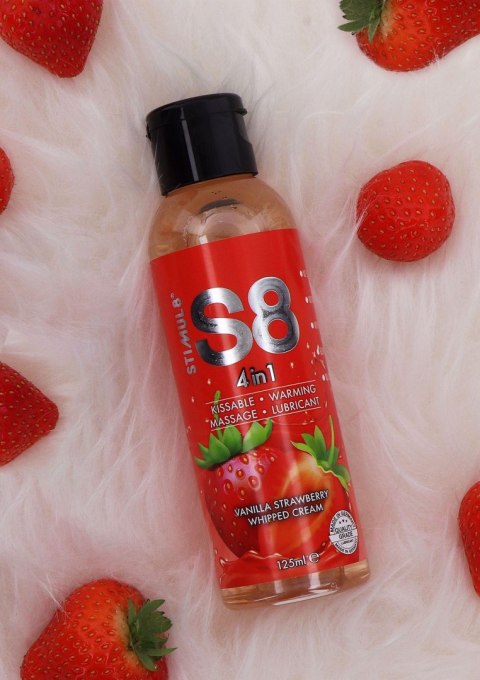 Lubrykant smakowy truskawka i wanilia S8 4in1 Dessert Lube 125ml