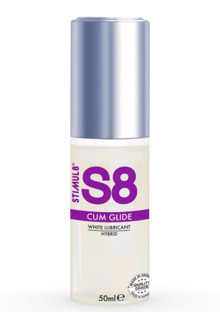 Lubrykant hybrydowy imitujący spermę S8 Hybrid Cum Lube 50ml Natural SCALA