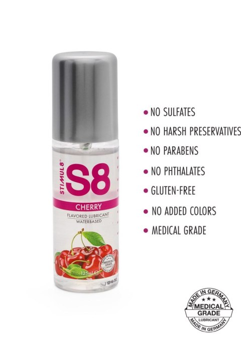 Lubrykant smakowy wiśnia S8 Flavored Lube 125ml
