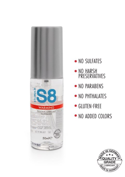 Lubrykant rozgrzewający S8 Warming Lube 50ml