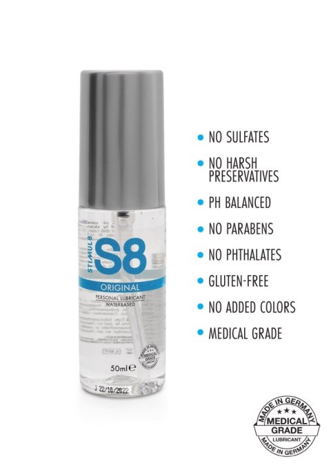 Lubrykant wodny S8 Waterbased Lube Original 50ml