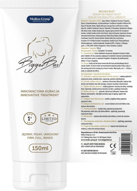 Serum ujędrniające piersi BigerBust 150ml Medica Group