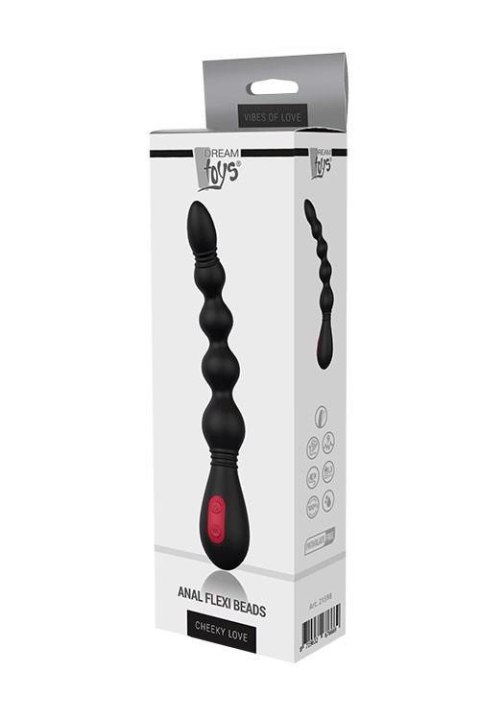 Koraliki analne czarne CHEEKY LOVE ANAL FLEXI BEADS