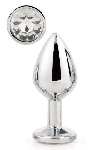 Korek Analny Gleaming Love Silver Plug Medium Dreamtoys Dreamtoys