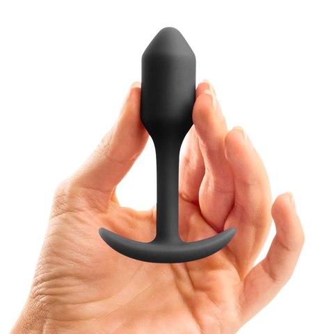 Korek analny Snug Plug 1 Black b-Vibe B-Vibe