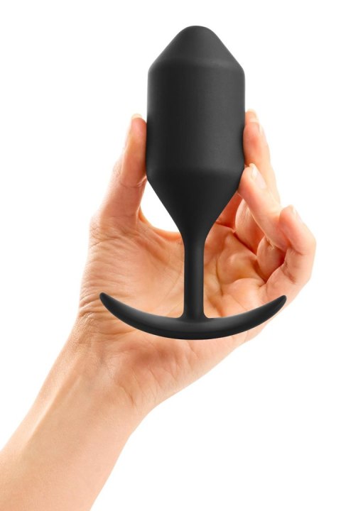 Korek analny Snug Plug 4 Black b-Vibe B-Vibe