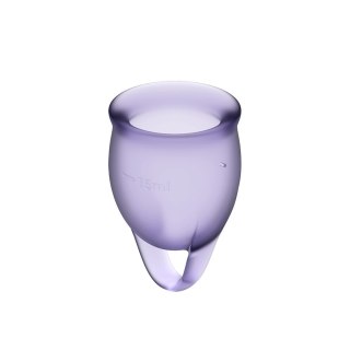 Kubeczki Menstruacyjne Feel Confident Menstrual Cupset-Satisfyer