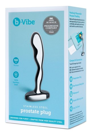 Masażer prostaty Stainless Steel Prostate Plug b-Vibe B-Vibe