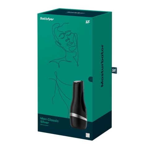 Masturbator Men Classic Silver-Satisfyer