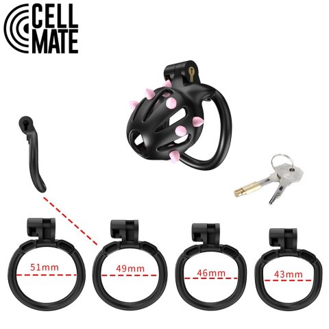 Pas cnoty FlexiSpike Chastity Cage Size 0 CELLMATE CELLMATE