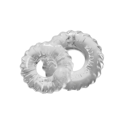 Pierścienie Erekcyjne Truckt Cockring 2 Pcs Clear Oxballs Oxballs
