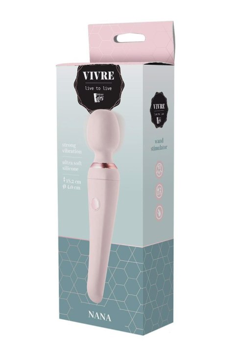 Masażer Vivre Bodywand Nana USB Ładowany