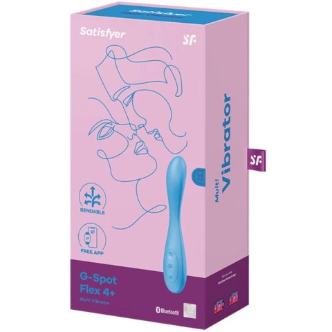 Wibrator G-Spot Flex 4 Connect App Satisfyer Satisfyer