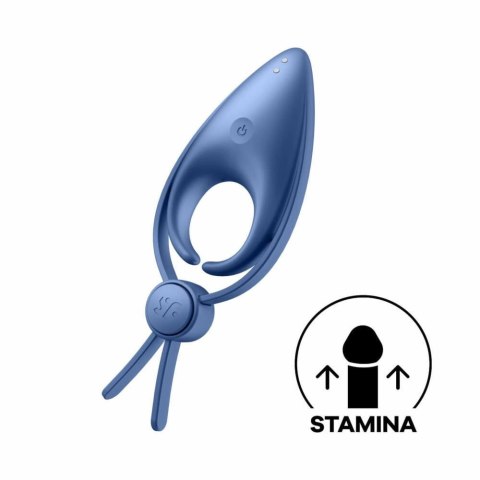 Wibrujący pierścień erekcyjny Sniper Blue Satisfyer Satisfyer
