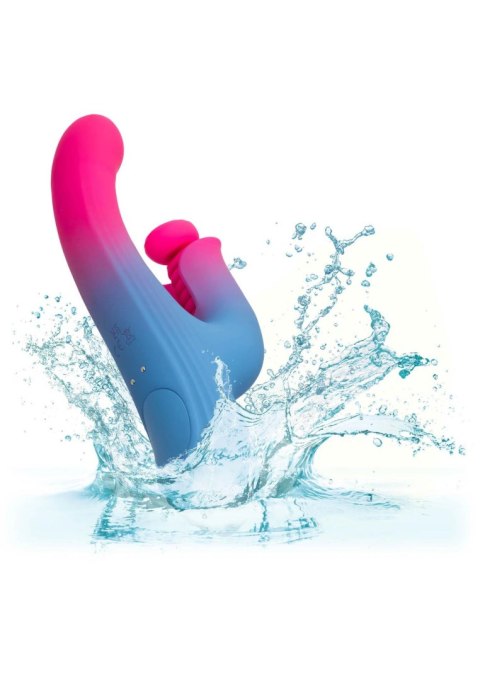 Wibrator Posuwisty Króliczek Trzysilnikowy Silikonowy IPX7 USB - Dual Stimulator Thrusting Vibrator