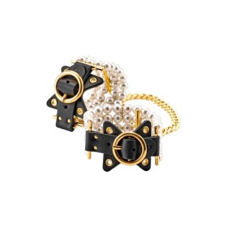 Kajdanki na nadgarstki BDSM Soirée Pearl Handcuffs Guilty Pleasure Guilty Pleasure